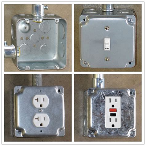 single outlet junction box metallic cable|electrical boxes for sale.